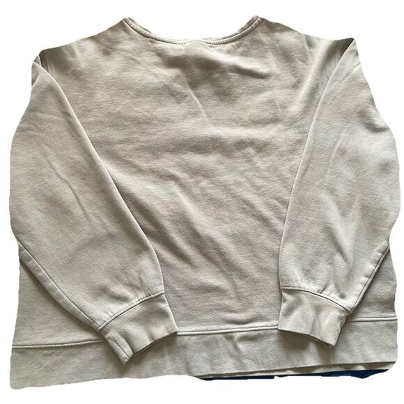 VTG Notre Dame Mens XL Crew Sweater ProEdge Green Fighting Irish Logo Football - Picture 4 of 4